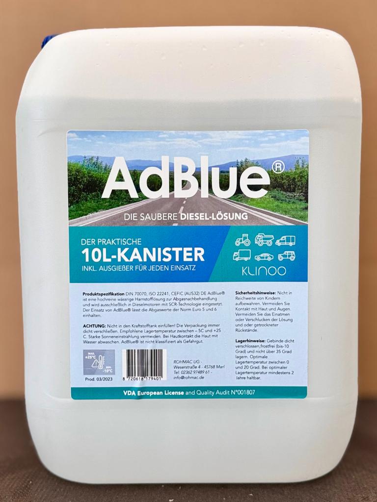 2 x 10 Liter AdBlue Kanister – KLINOO-Shop
